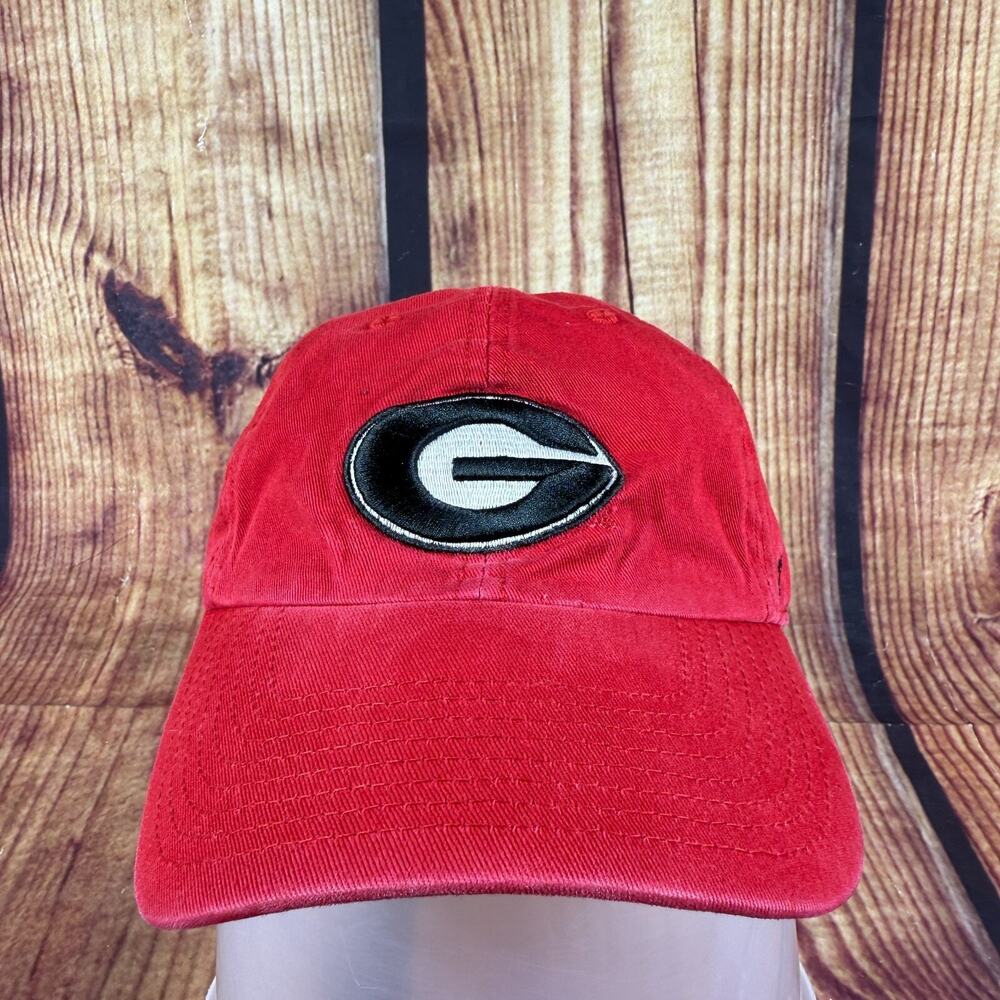 Georgia Bulldogs Hat One Size Red 47 Brand Adjustable Strapback Baseball Cap